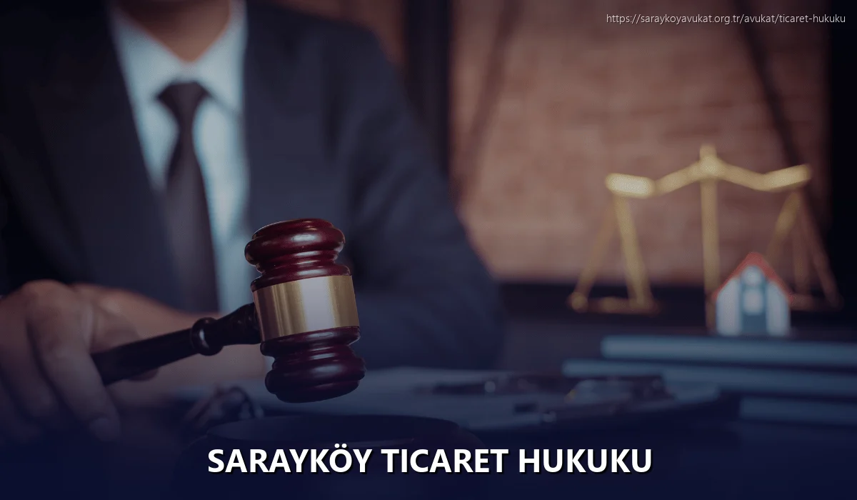 Sarayköy Ticaret Hukuku