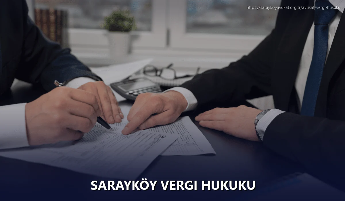 Sarayköy Vergi Hukuku